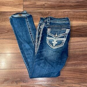 Rock Revival Jen Skinny Jean Size 31